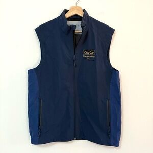 Club Car Golf Championship Logo Jim Nantz by Vineyard Vines Full Zip Vest